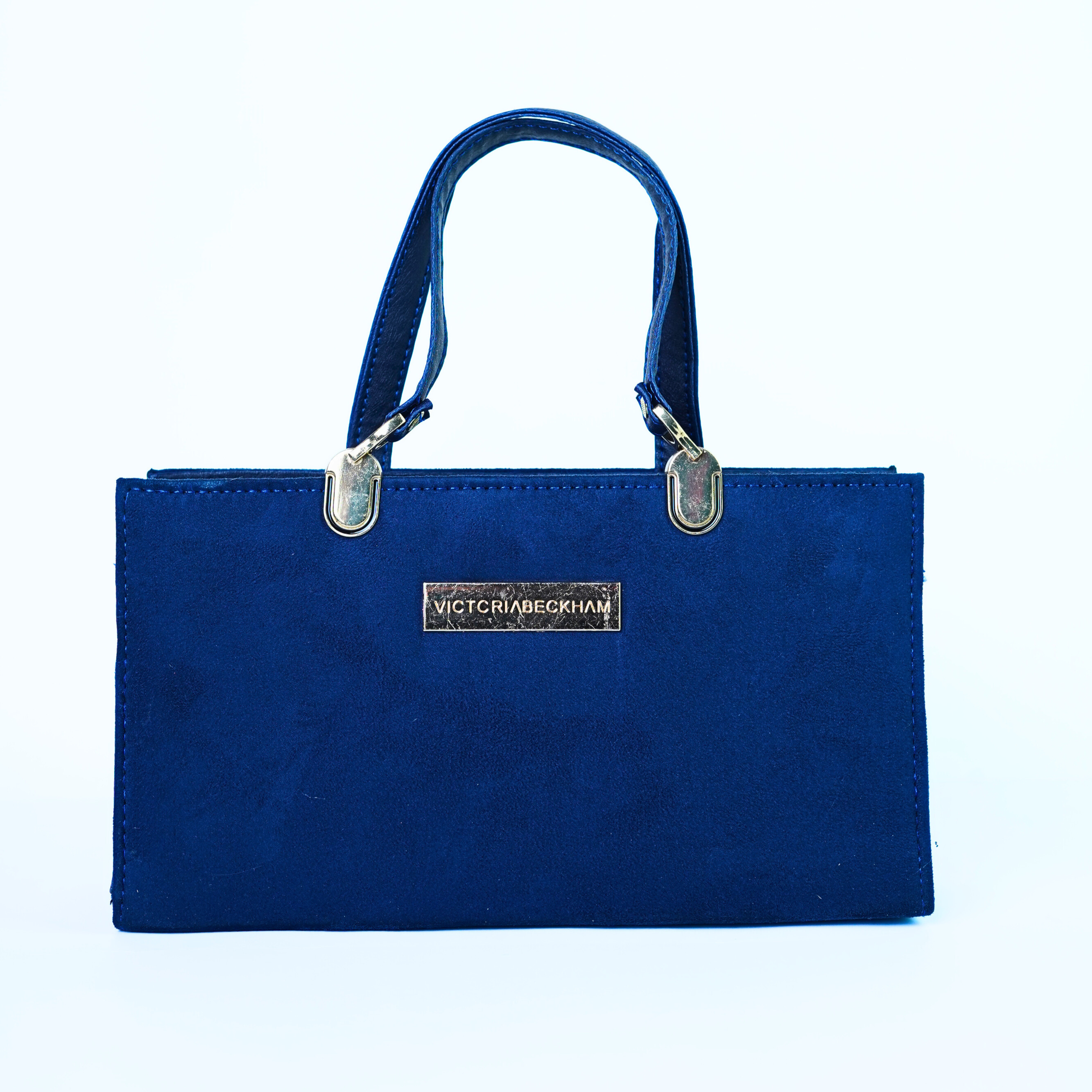 Luxe Blue Tote Bag
